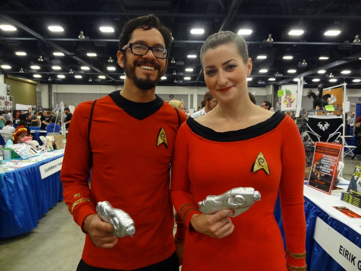 "Star Trek" red shirts