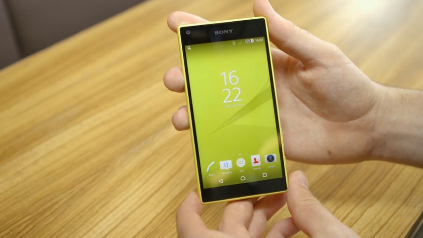 Sony Xperia Z5 Compact is a colourful antidote to massive mobiles