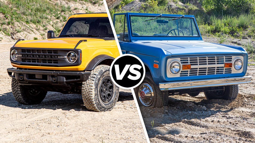 Old Bronco vs. new: Taking a look at how the Bronco has changed over the years
