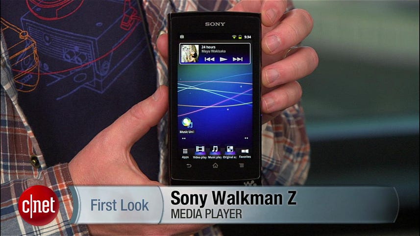 First Look: Sony's answer to the iPod Touch
