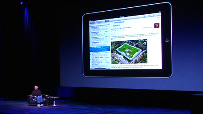 Apple iPad Web-browsing features