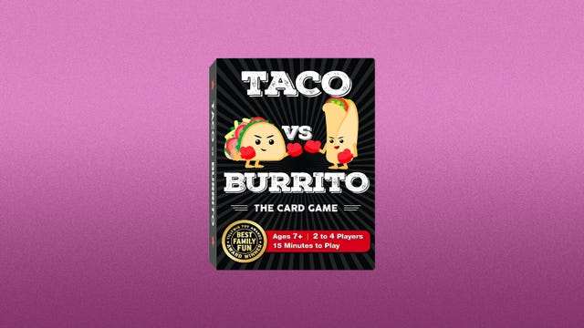Taco vs Burrito card game