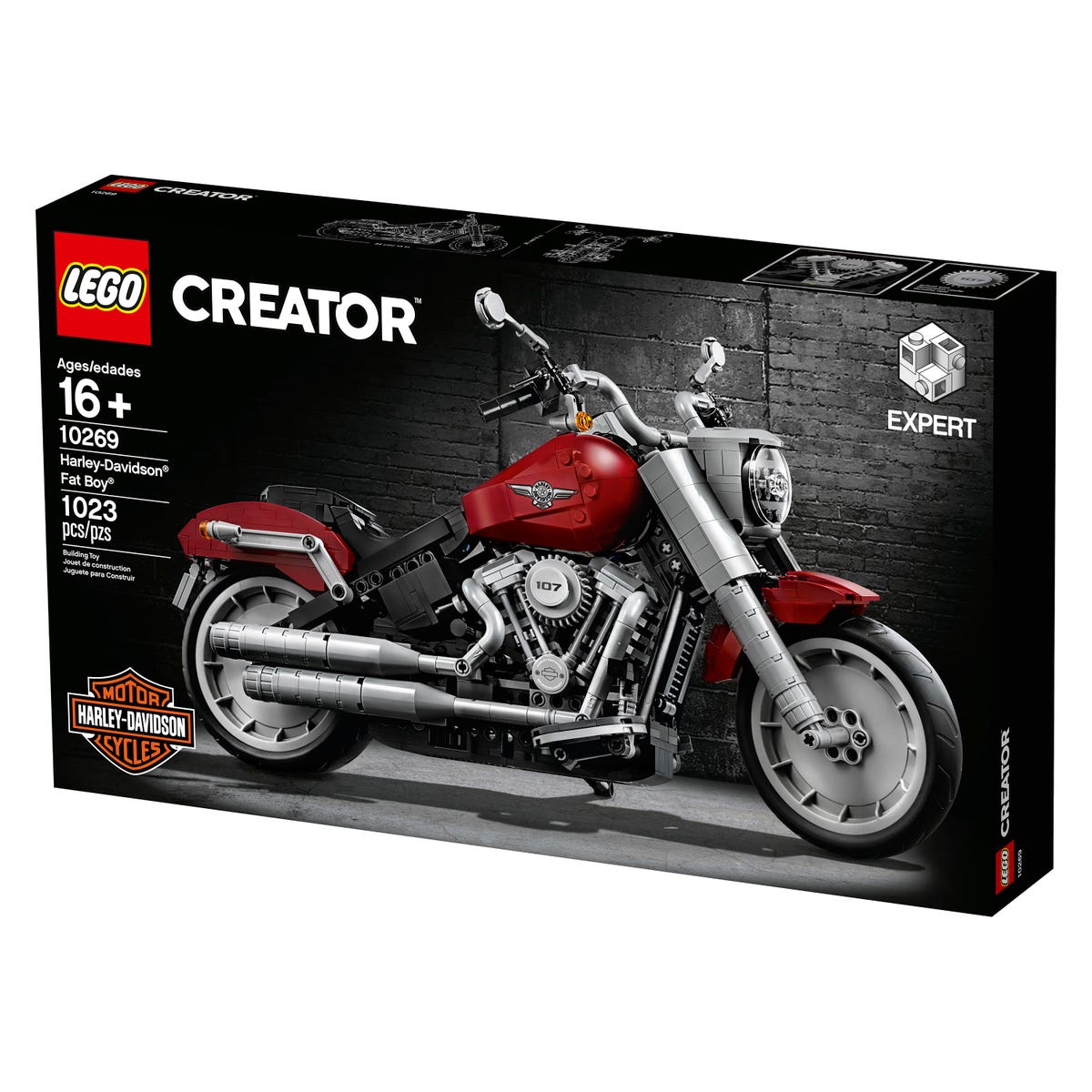 The Lego Harley-Davidson Fat Boy is one of its most realistic sets