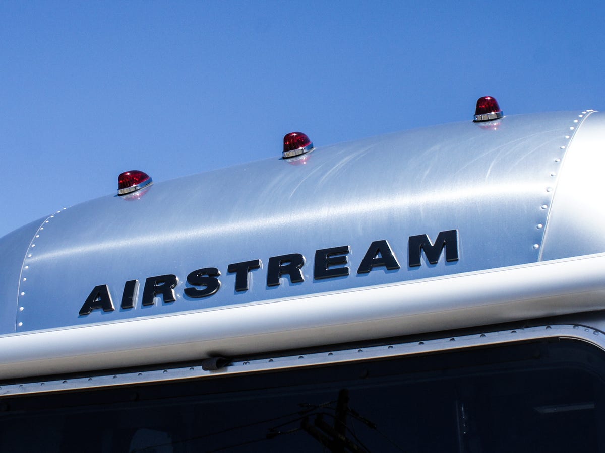 Airstream International travel trailer