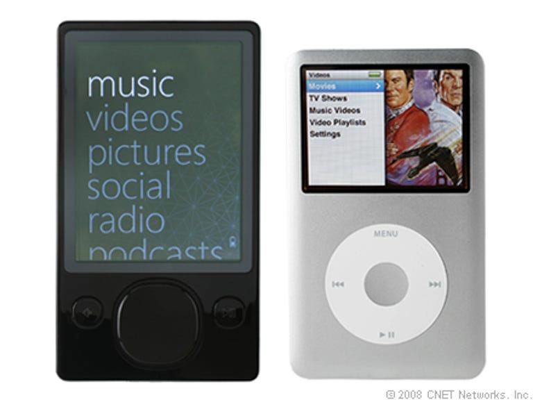 Zune and iPod Classic