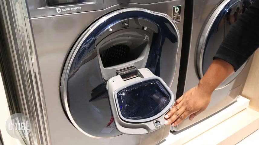 Samsung adds drying to AddWash hatch-door washer