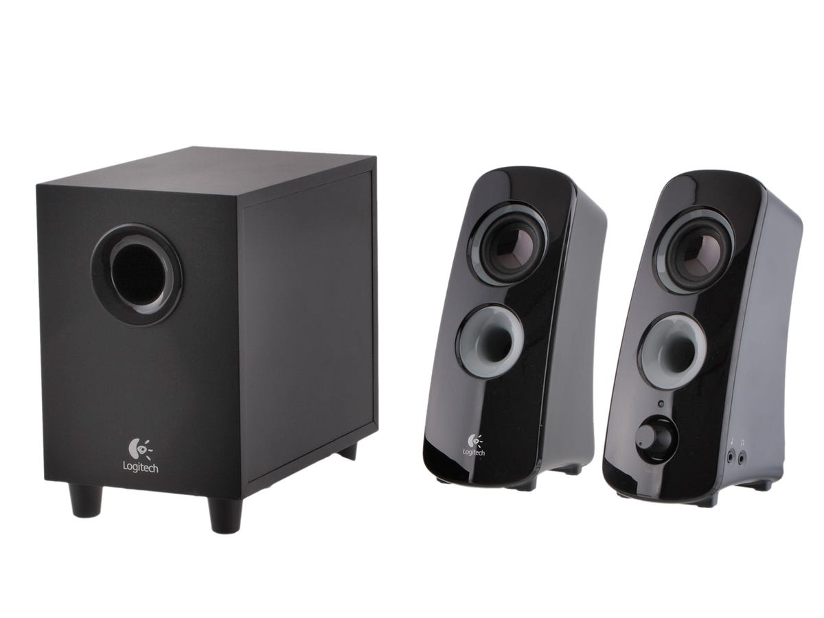 se reaktion kun Logitech Z323 speaker system review: Logitech Z323 speaker system - CNET