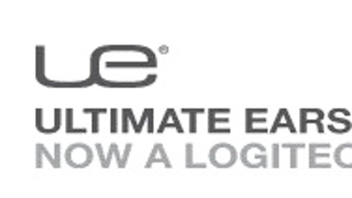 Ultimate Ears/Logitech logos