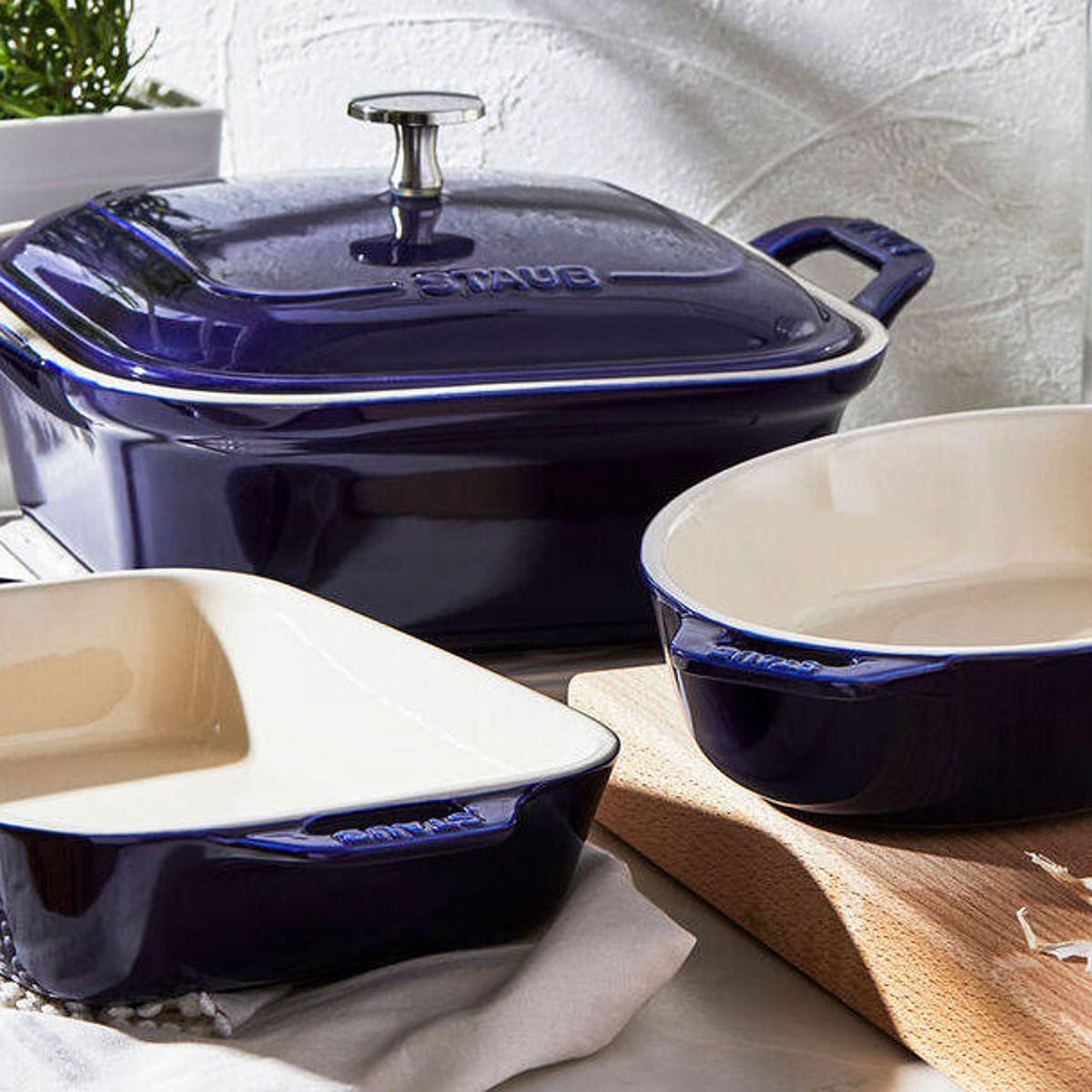 A 4-piece Staub bakeware set you'll have for years to come is under $100 -  CNET