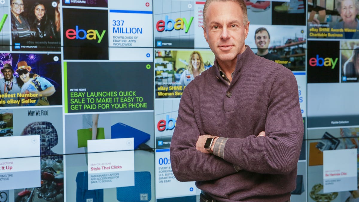 eBay CEO Devin Wenig at eBay's Manhattan offices