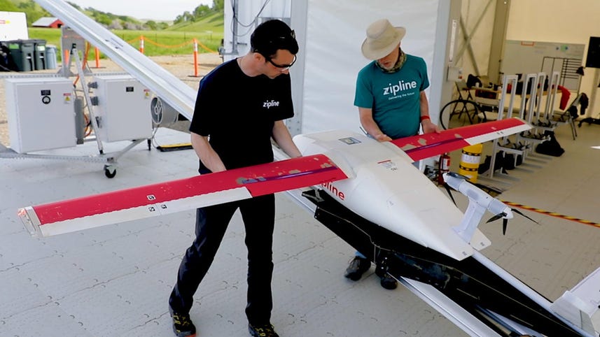 Zipline's faster new drones buzz over California