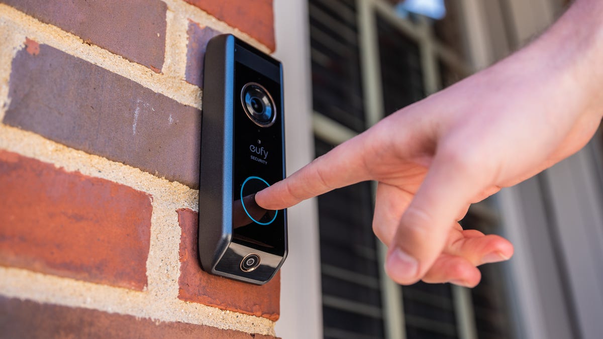 eufy Video Doorbell Dual Add-on Unit (2K, Battery-Powered)