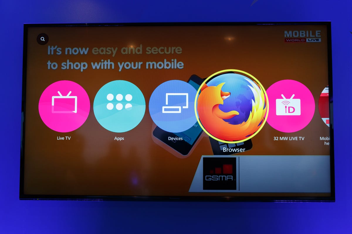 Panasonic's 4K Firefox OS TV