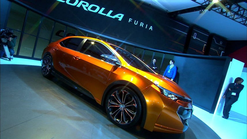 Toyota Furia Concept is an aggressive Corolla