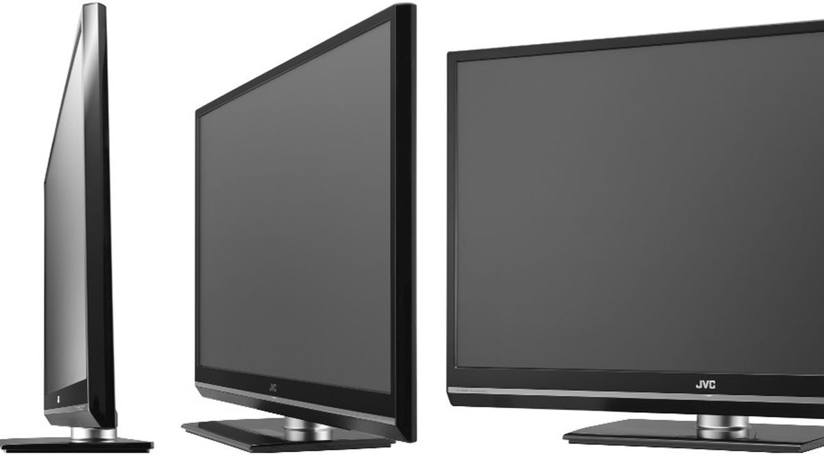 Superslim JVC LCD flat panel HDTVs