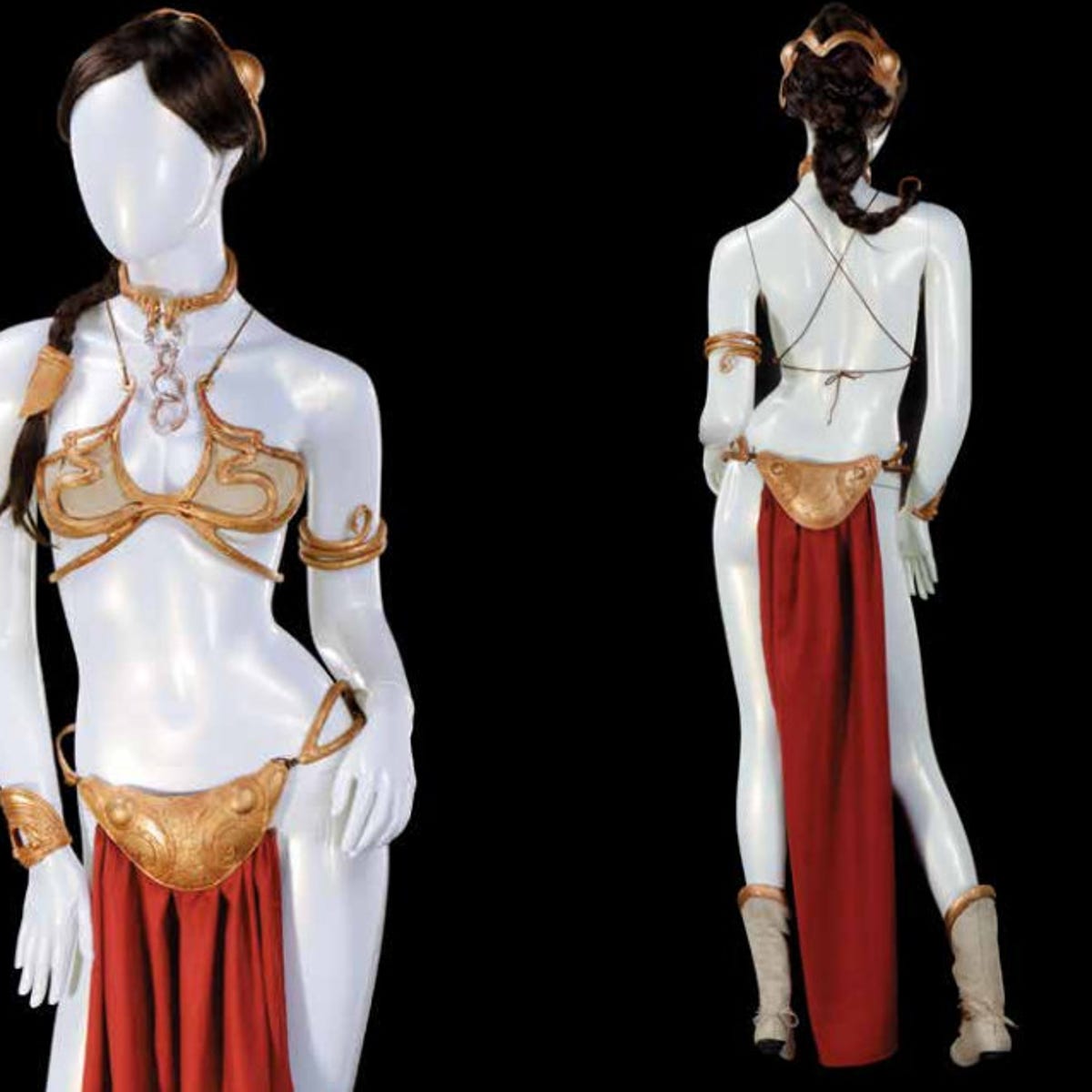 Leia's gold bikini sells for $96,000 - CNET