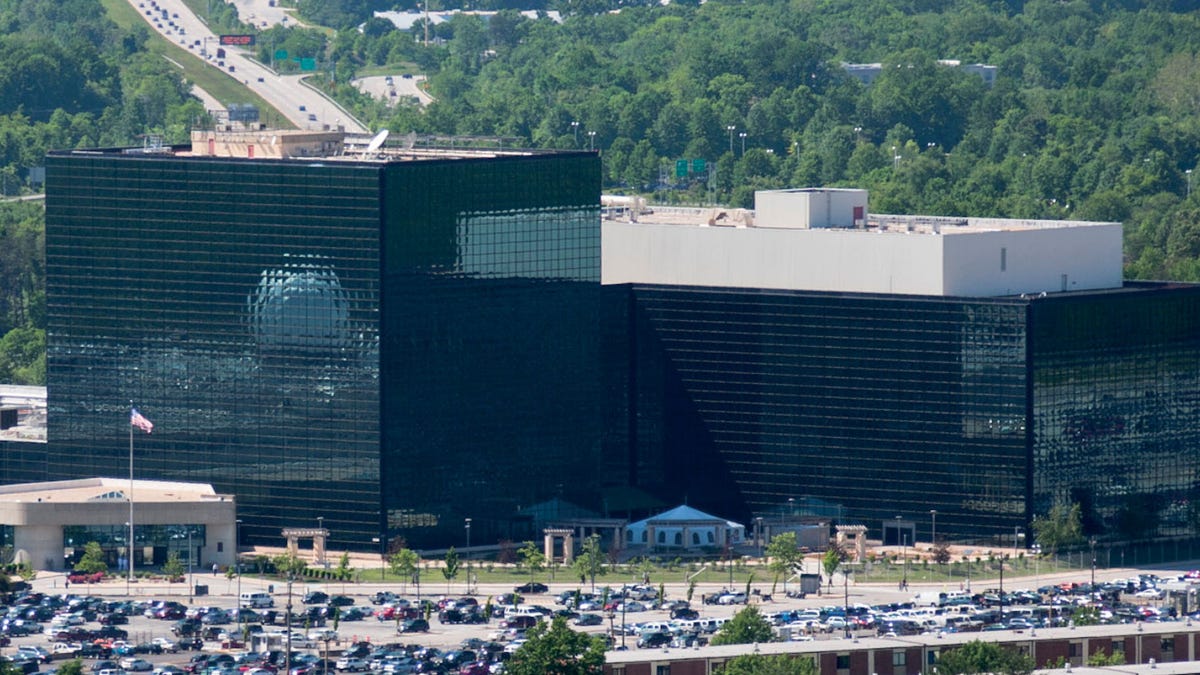 National Security Agency buildings.