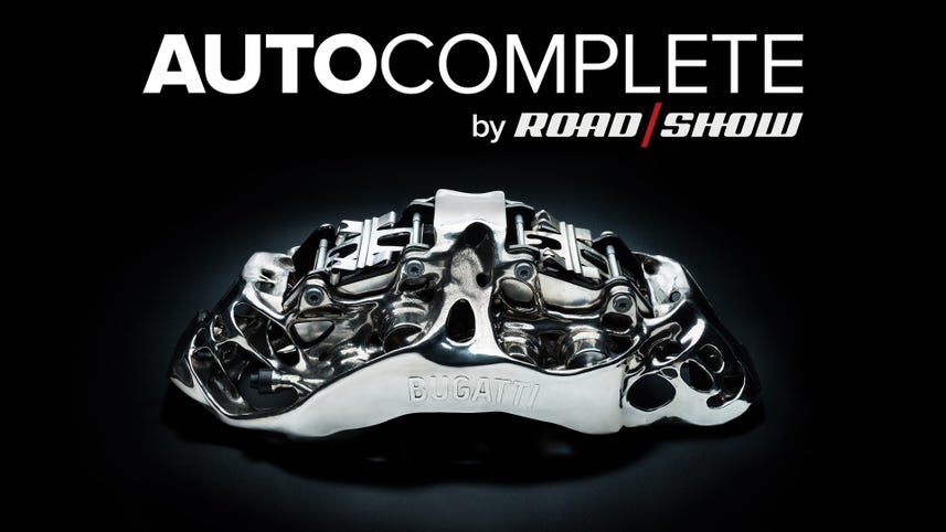 AutoComplete: Bugatti shows 3D-printed titanium brake calipers