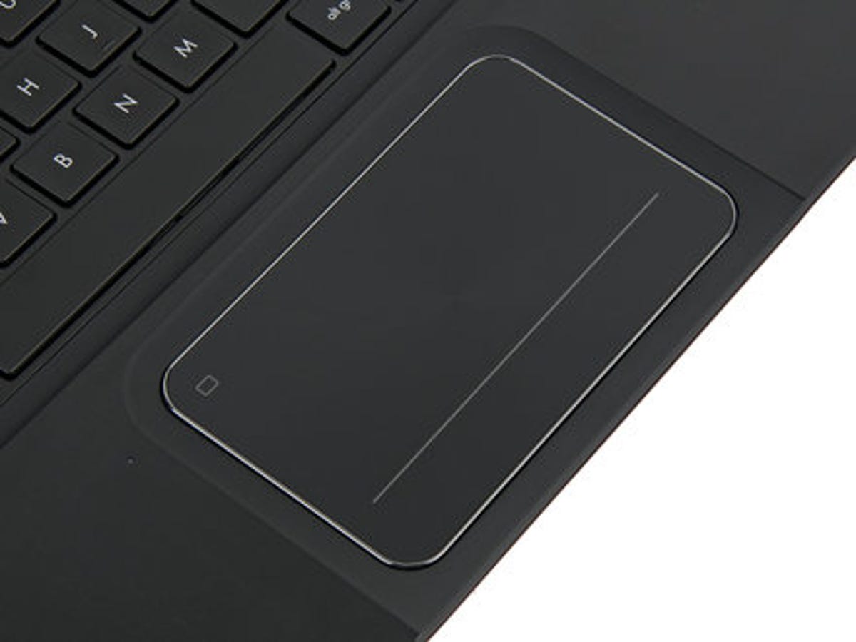 HP Envy 6 Ultrabook trackpad and keyboard