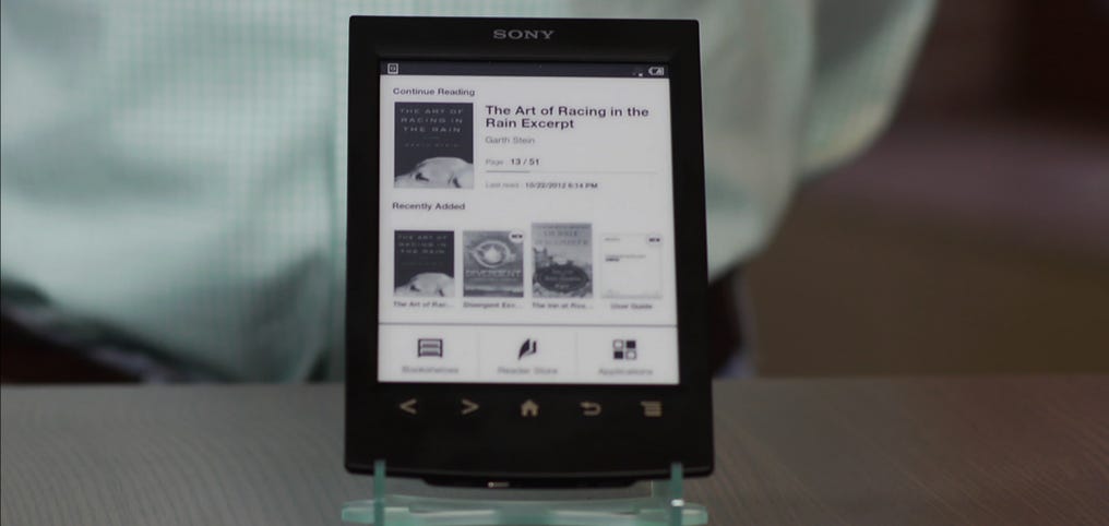 Sony Reader PRS-T2 hands-on