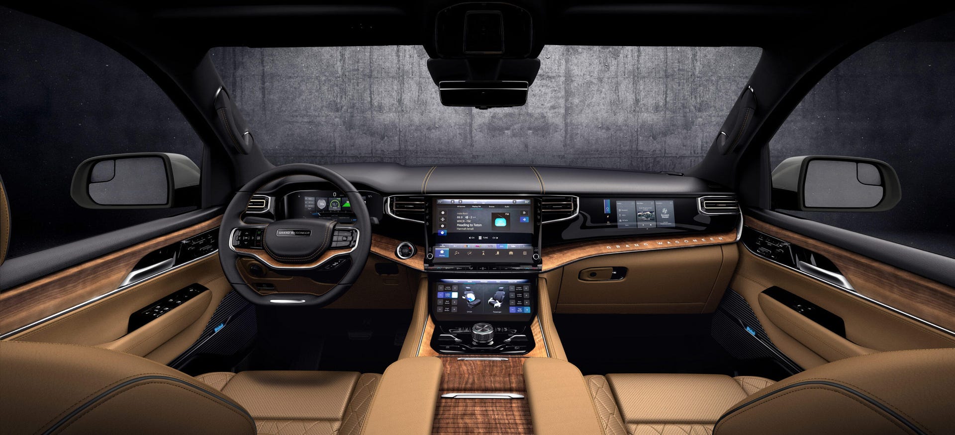 2022 Jeep Grand Wagoneer - interior