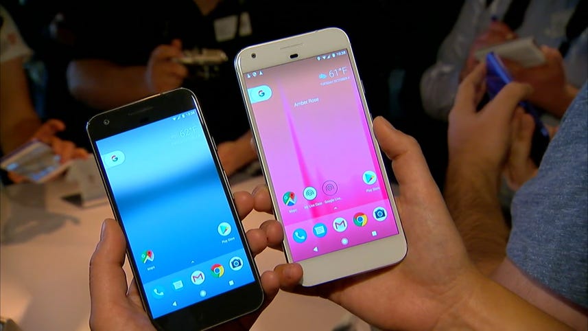 Hands-on with Google's Pixel and Pixel XL phones