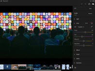 <p>Adobe Lightroom for iPad used to edit a photo of Apple's WWDC 2019 conference.</p>