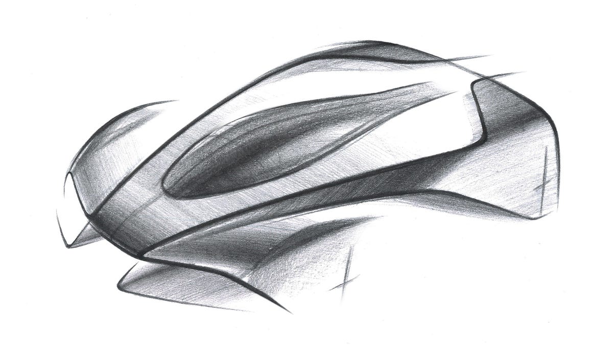 Aston Martin Project 003 sketch
