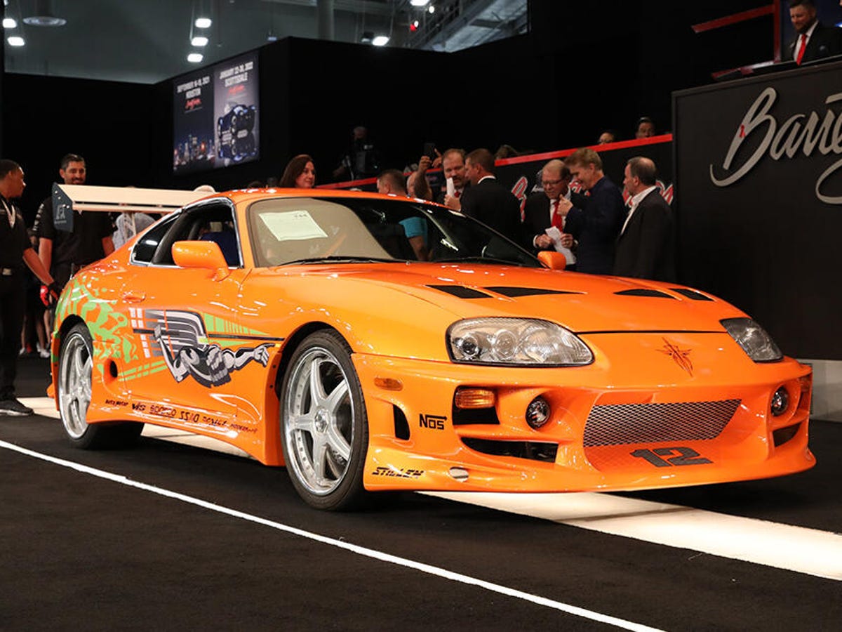 Paul Walker's Toyota Supra from The Fast and the Furious fetches over half  a million - CNET