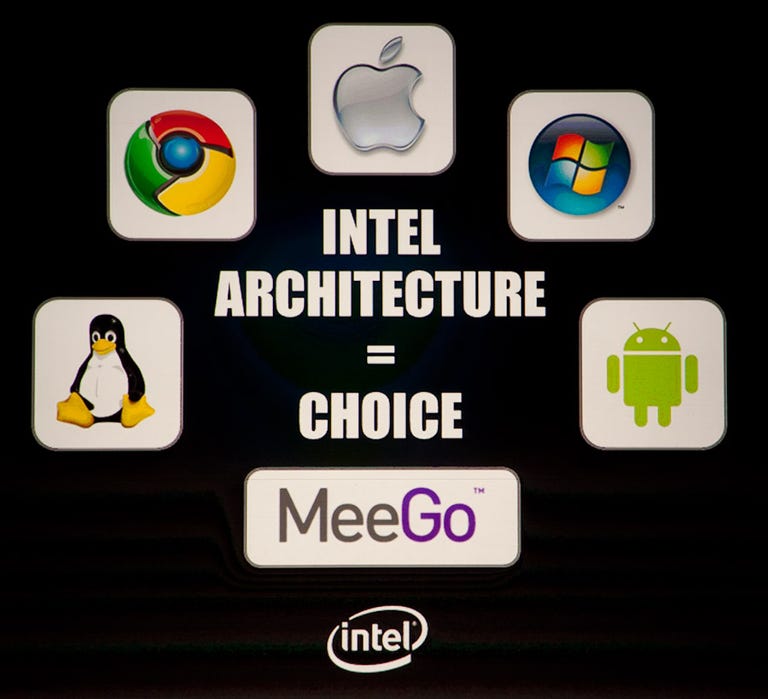 Otellini touted the operating system choices possible when using its processors. However, he neglected to mention that using ARM processors brings different choice: chipmakers including Qualcomm, Texas Instruments, Nvidia, Samsung, Freescale, ST Ericsson, among others.