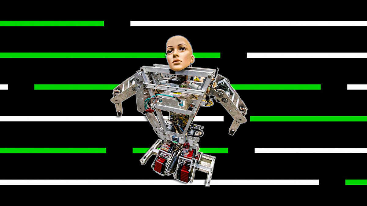 A robot and AI
