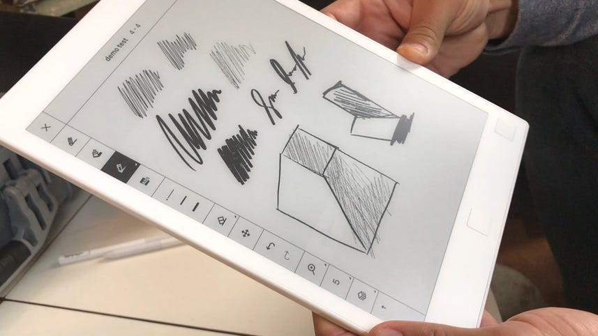Your future e-ink tablet might double as a sketchpad