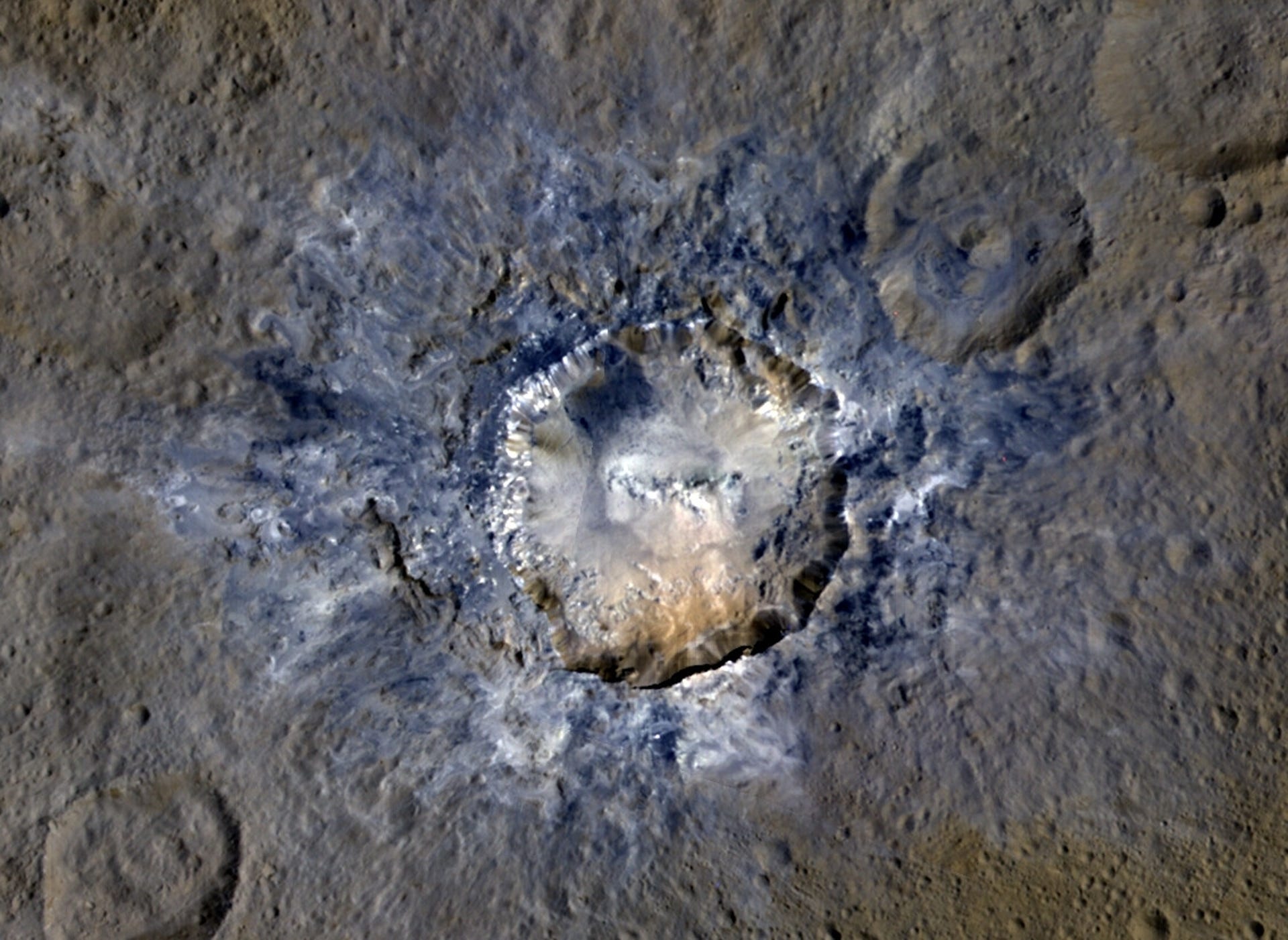 Ceres crater