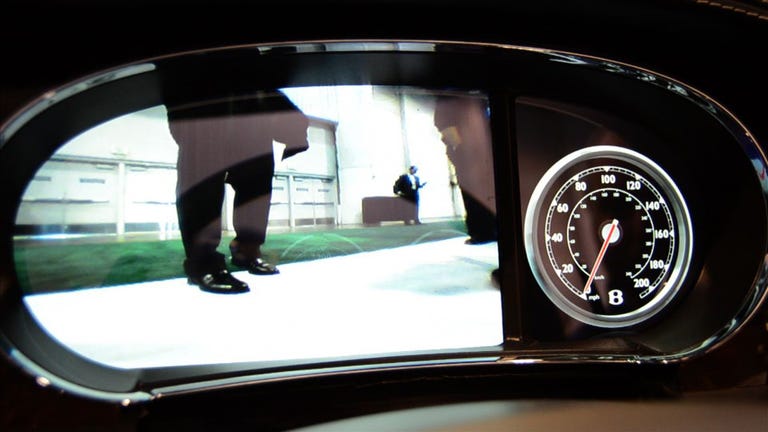 QNX concept features video calling, 3D rear view