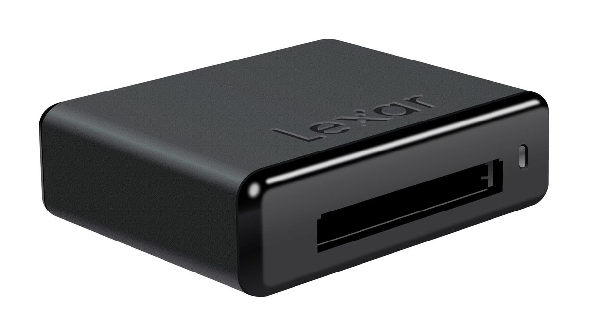 The Lexar CR-1 reader connects via USB 3.0 so those with CFast 2.0 cards can transfer files to their computers.