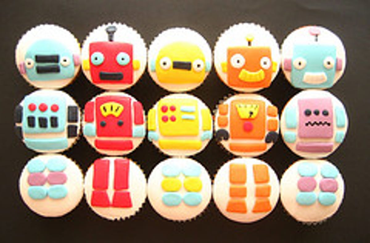 Robot Cupcakes