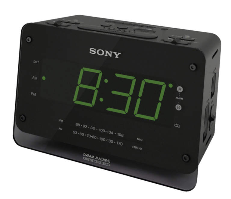 Photo of the Sony ICF-C414 alarm clock