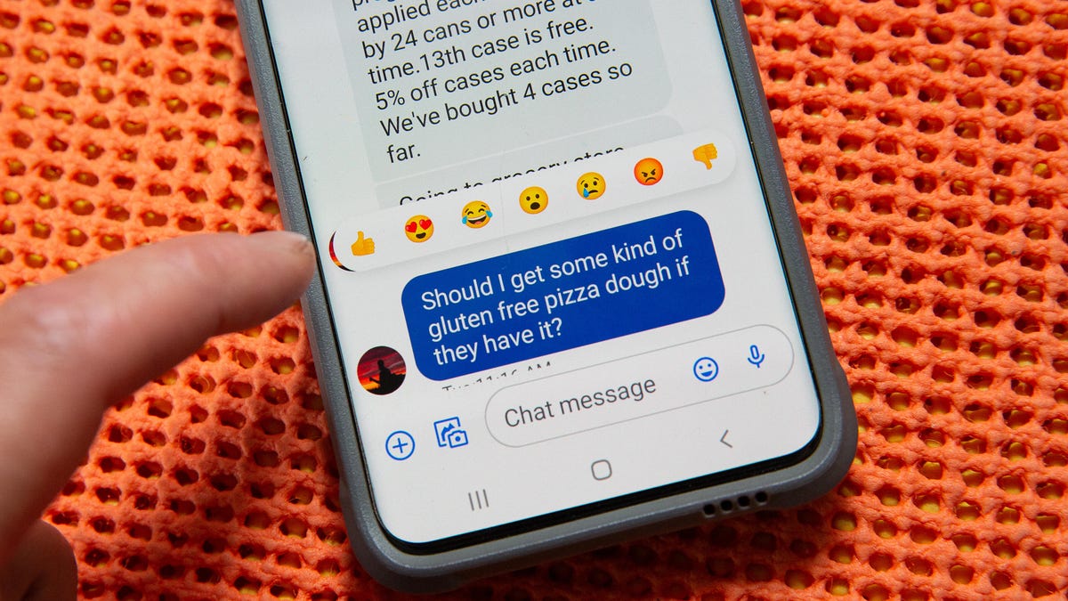 google messages to add iphone reactions, more features to improve texting to ios - cnet