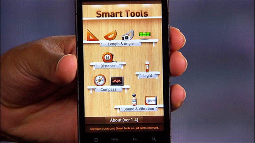 Measuring is a snap with the Smart Tools app