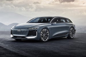 Audi A6 Avant E-Tron Concept Is One Slick Wagon     - Roadshow