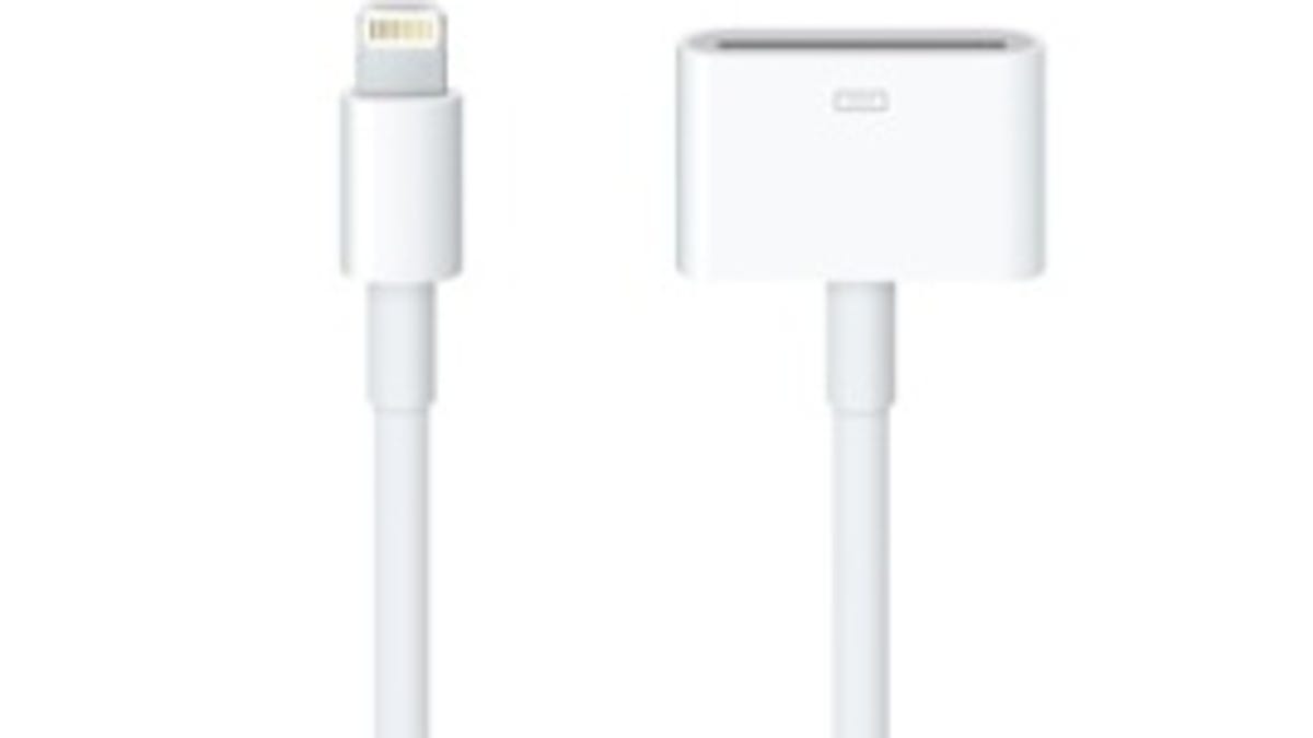 Apple&apos;s Lightning to 30-pin adapter may be getting some company.