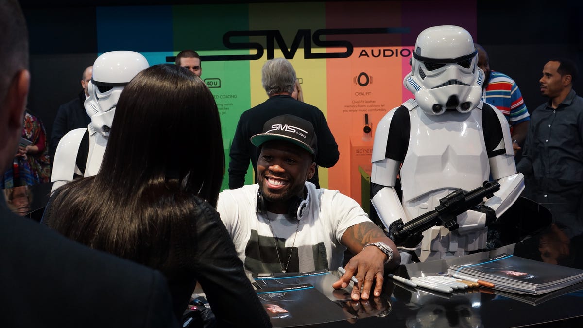 50 Cent at CES 2014