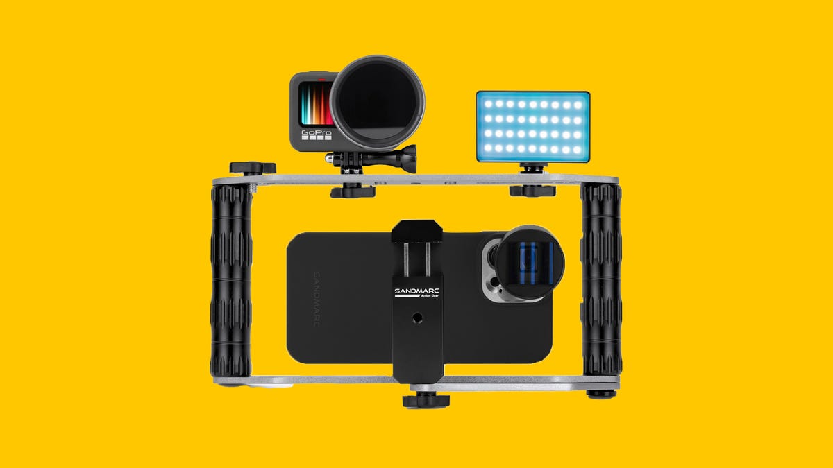 Film rig with yellow background