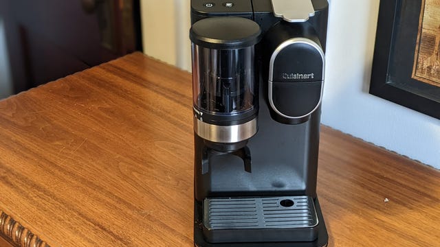 The Cuisinart Grind & Brew coffee maker.
