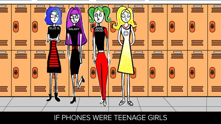 If phones were teenage girls