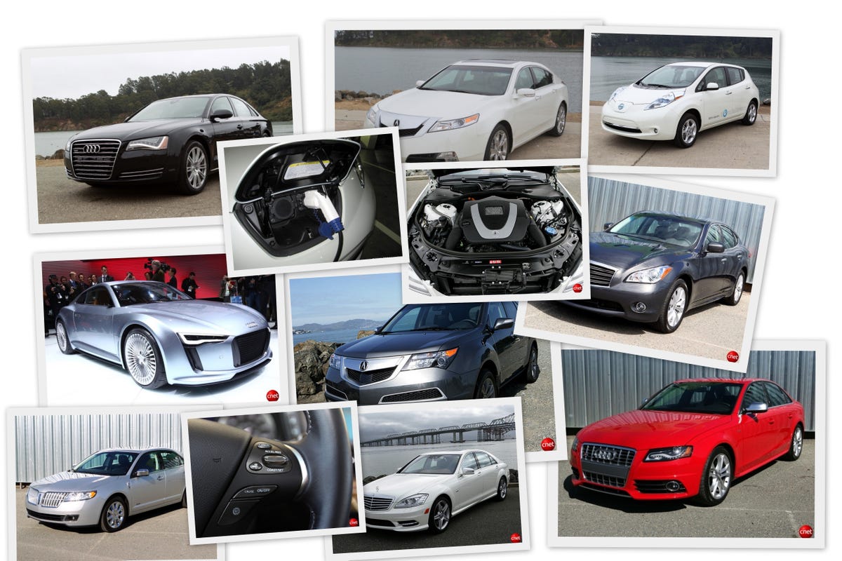 Top tech cars collage