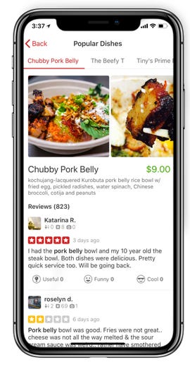 Yelp’s Popular Dishes frees you from the agony of choosing what to eat