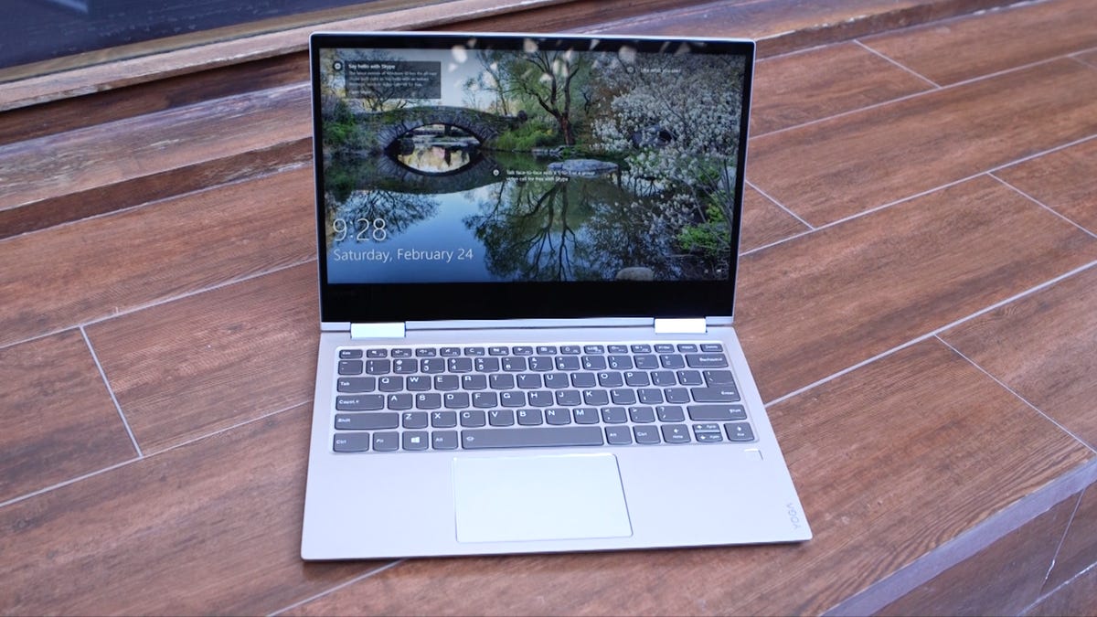 Flip over Lenovo's new Yoga laptops - Video - CNET