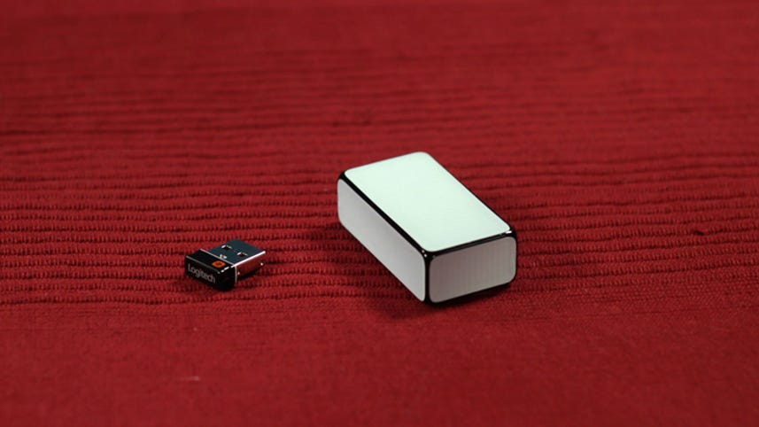 The tiny Logitech Cube mouse