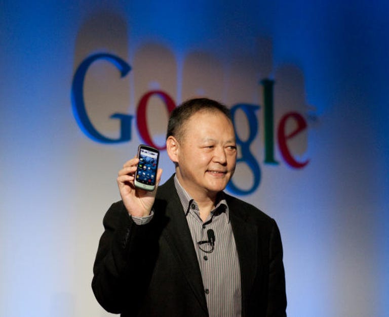 HTC's Peter Chou with Nexus One